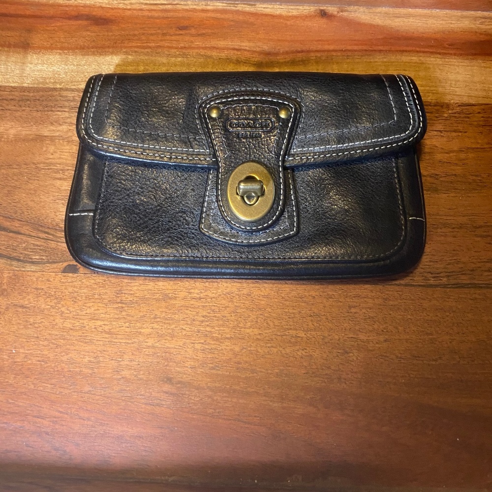 Vintage Coach Clutch/Wallet